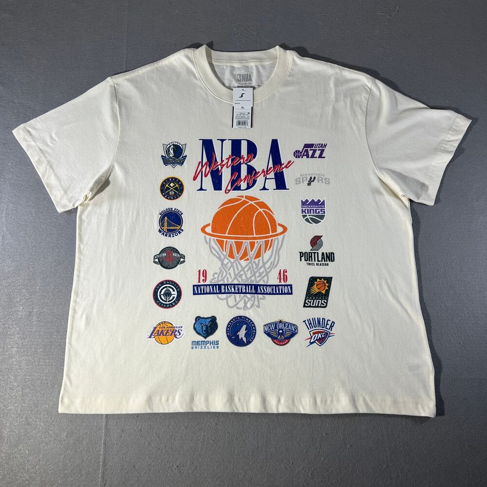 NBA Western Conference Graphic T-Shirt Men’s XL NWT